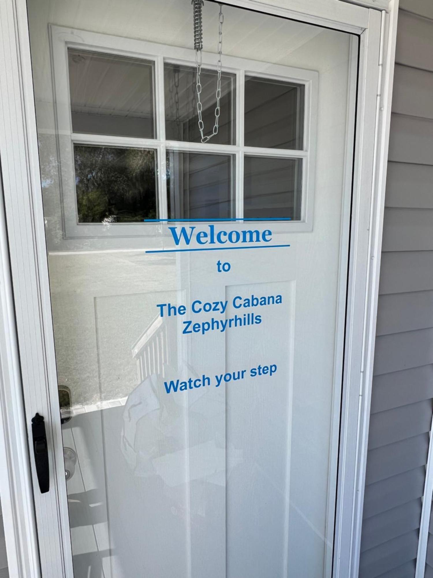 The Cozy Cabana Zephyrhills Eksteriør billede